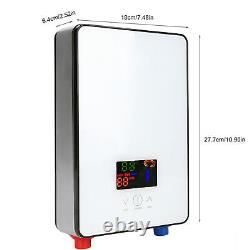 220V 6500W Tankless Electric Hot Water Heater For Home Bathroom AU