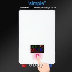 220V 6500W Tankless Electric Hot Water Heater For Home Bathroom UK
