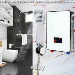 220V 6500W Tankless Instant Electric Hot Water Heater Bathroom Shower Set 30- GF