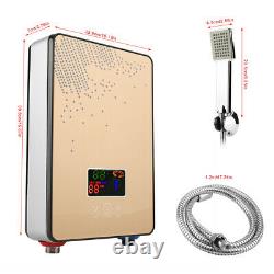 220V 6500W Tankless Instant Electric Hot Water Heater Shower for Home Bathroom