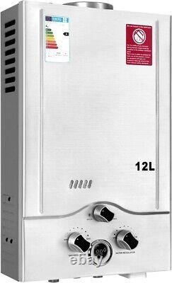 2LPM Gas Water Heater 24KW LPG Instant Water Heater with Low Starting Pressure