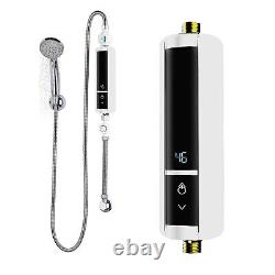 3500/5500W Tankless Electric Shower Instant Bathroom Caravan Hot Water Heater