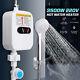 3500w Instant Water Heater Shower 3s Heating Bathroom Tankless Electric Heater