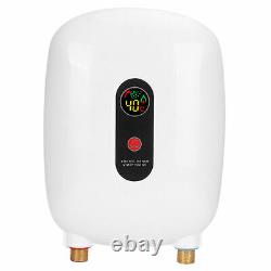 3500W Mini Instant Electric Tankless Hot Water Heater Shower Bathroom