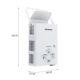 5-10l Electric Tankless Hot Water Heater Camping Caravan Bathroom Instant Shower