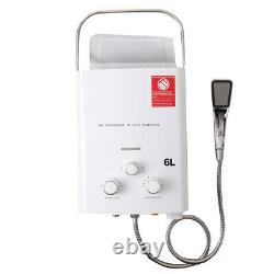 6/8/10/12/16/18L LPG Hot Water Heater Tankless Instant Water Boiler withShower Kit