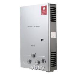 6/8/10/12/16/18L Portable Propane Gas LPG Tankless Water Heater Instant Boiler