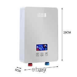 6 8 10KW Electric Tankless Water Heater Instant Boiler Under Sink Tap Bathroom