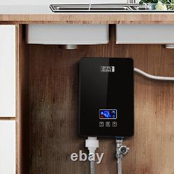 6000W Electric Tankless Instant Hot Water Heater Under Sink Tap Bathroom Kitchen