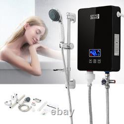 6000W Electric Tankless Instant Hot Water Heater Under Sink Tap Bathroom Kitchen