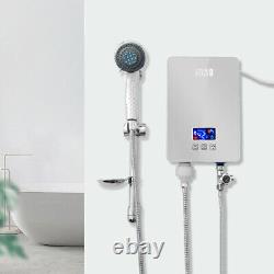 6000W Electric Tankless Instantaneous Water Heater With LED Display Touch Screen