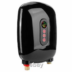 6500W Electric Tankless Instant Heating Water Heater Tap Shower Bathroom Kitchen
