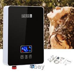 6KW Electric Tankless Instant Hot Water Heater Under Sink Tap Kitchen Bathroom