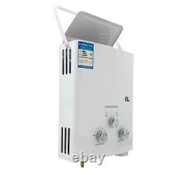 6L 12KW LPG Propane Gas Tankless Hot Water Heater Instant Water Boiler with Shower