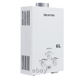 6L LPG Propane Gas Water Heater Tankless Instant Hot Water Heater Boiler Burner