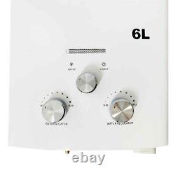 6L LPG Propane Instant Water Heater Gas Tankless Boiler Camping Water Heater UK