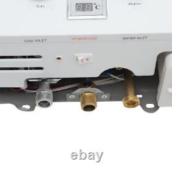 6L Portable Instant Gas Hot Water Heater Tankless Gas Boiler Regulator Hose 12v