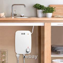 8000W Electric Instant Water Heater Tankless Under Sink Tap Hot Shower Bath UK