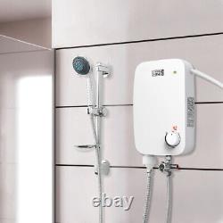 8000W Water Heater Tankless Instant Electric Hot Water Fast Heating Shower Kits