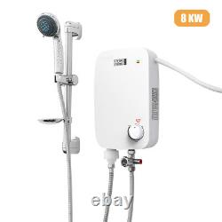 8000W Water Heater Tankless Instant Electric Hot Water Fast Heating Shower Kits