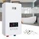 8kw Electric Tankless Instant Hot Water Heater Shower Lcd Display Touch Panel Uk