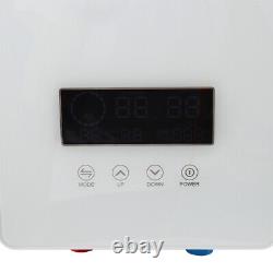8KW Electric Tankless Water Heater Instant Hot Bathing Shower Fixing Bathroom UK