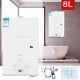 8l 16kw Lpg Propane Tankless Water Heater Instant Heating Liquid Camping Shower