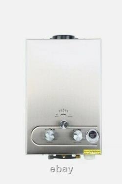 8L 16kw Instant Hot Water Heater Gas Boiler Tankless LPG Propane With Shower Kit