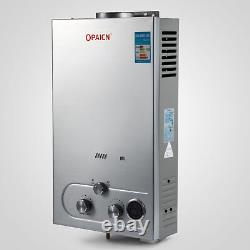 8L Gas LPG Propane Tankless Instant Hot Water Heater Boiler Bathroom Shower