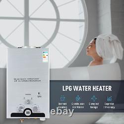 8L Instant Water Boiler LPG Water Heater with Adjustable Modes and Temperature