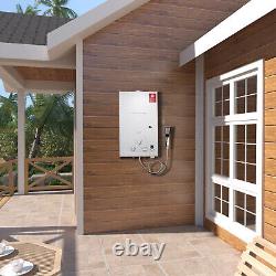 8L Portable Tankless Gas Water Heater LPG Propane Camping Boiler Outdoor Shower