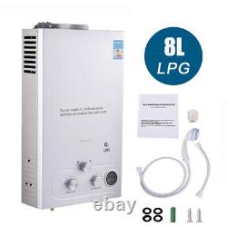 8Litre 16kw Instant Hot Water Heater Gas Boiler Tankless LPG Water Boiler