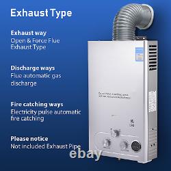 8Litre 16kw Instant Hot Water Heater Gas Boiler Tankless LPG Water Boiler