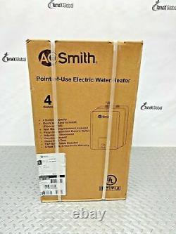 AO Smith POU Instant Electric Water Heater Tankless 4.0 Gal. Model EMT-4.0