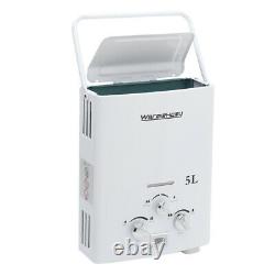 Bath Shower 5 L Tankless Propane Gas Hot Water Heater Portable Instant Boiler UK