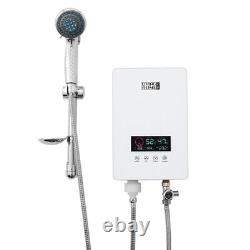 Bath Shower White Instant Hot Water Heater Tankless Bathroom Electric 8000w 220v