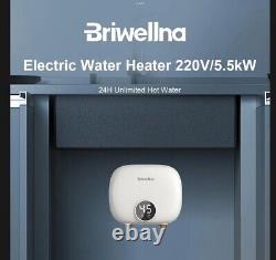 Briwellna Streamline Electric Water Tankless Undersink Heater 5.5KW RRP £115.99