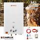 Camplux 16l Hot Water Heater Tankless Gas Boiler Lpg Propane 32kw Camping Shower