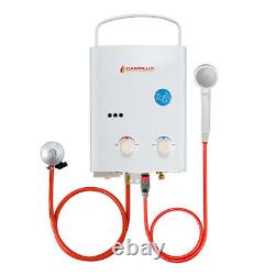 CAMPLUX 5L LPG Gas Instant Hot Water Heater System Outdoor Camping Shower KIT UK