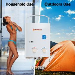 CAMPLUX 5L LPG Gas Instant Hot Water Heater System Outdoor Camping Shower KIT UK
