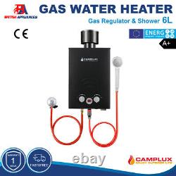 Camplux 6L 12kw Instant Hot Water Heater Gas Boiler Tankless LPG Propane Shower