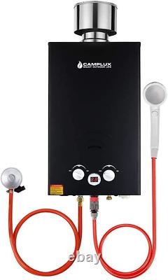 Camplux BW264BC 10L Instant Gas Water Heater Outdoor, Tankless Portable
