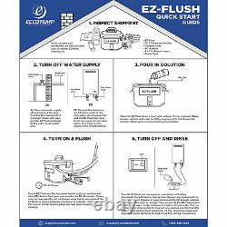 Eccotemp EZ-FLUSH 350 GPH Electric System Descaler Kit for Tankless Water Heater