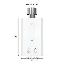 Eccotemp L10 Portable Outdoor Propane Tankless Water Heater 3.0 GPM RVs Camping