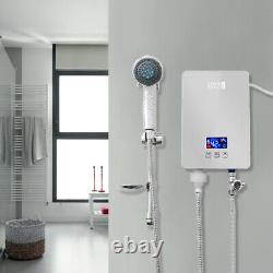 Electric 6KW Tankless Instant Hot Water Heater Under Sink Tap Bathroom Kitchen