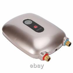 Electric Hot Water Heater Instant Water Heating Tankless Heater(UK Plug 220V)