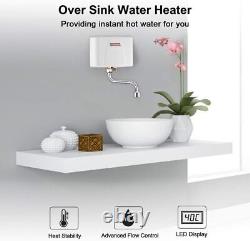 Electric Instant Water Heater Instantaneous Over / Under Sink Heater Tankless