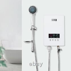 Electric Instant Water Heater Tankless Bathroom Boiler Shower Bath Household UK