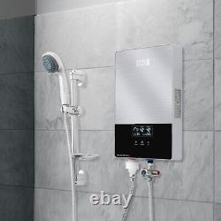 Electric Instant Water Heater Tankless Under Sink Tap Hot Boiler Bath Shower Kit