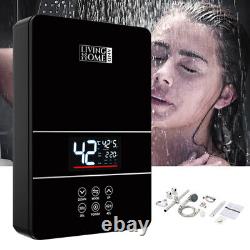 Electric Tankless Instant Hot Water Heater Boiler for Kitchen Bathroom Caravan